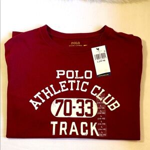 Polo Ralph Lauren Big Boy Size Large (14-16) Short Sleeve T-Shirt. NWT